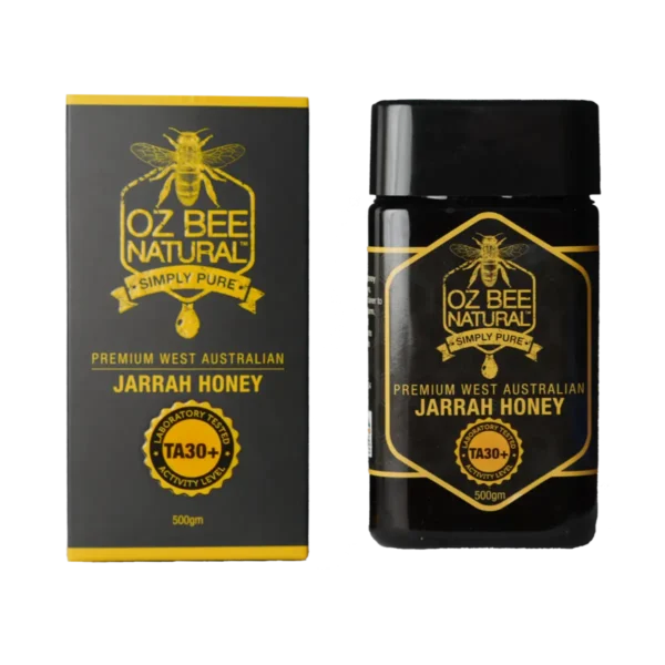 OZ BEE Natural Jarrah Honey TA30+ 500gm